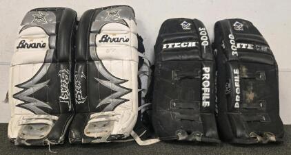 (2) Hocky Goalie Pad Sets