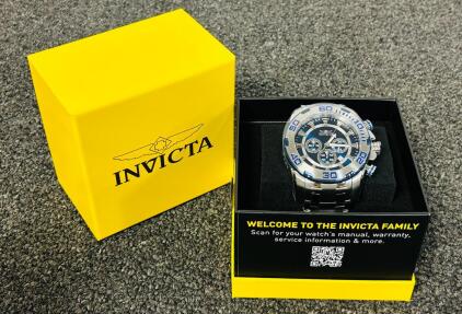 Invicta Men's 22317 Pro Diver Analog Display Quartz Silver Watch