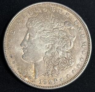 1921-D Morgan Silver Dollar Coin