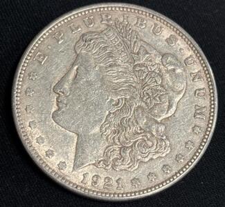 1921-D Morgan Silver Dollar Coin