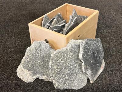 Bulk Lot of Natural Polished Pre-Formed Stone Slabs- Penolith Stone