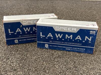 (100) Rnds Of Speer Lawman 45 Auto 230 Gr. TMJ