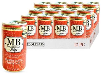 (3) 12 Pcs Cases Of MiddleBar Bloody Mary Mocktail