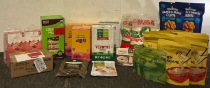 Foods & Snacks Including Maize Rice, Ramen Seasoning, Tea, Coffee Beans, Corn Nuts & More | Best By Dates Vary