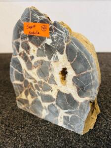 Septarian Nodule Stone With Crystals Specimen "Dragons Eggs" (6.5"x 4"x 7")
