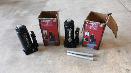 (2) Husky 6 Ton Bottle Jack