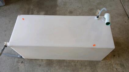 34"Lx13"Wx15"H Fresh Water Poly Tank
