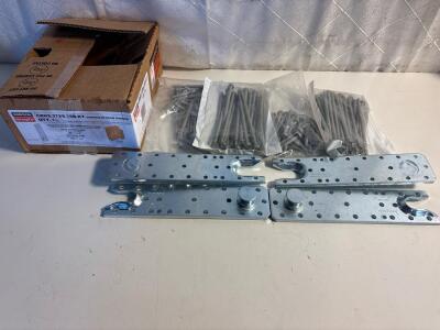 (2) Simpson Strong-Tie concealed beam hanger kits / 23 of 1/4" x 3" SDS screws, and 23 of 1/4" x 6" SDS screws