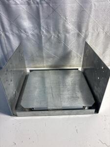 (1)Simpson ABU1212Z 12x12 Adjustable Post Base - Zmax Finish