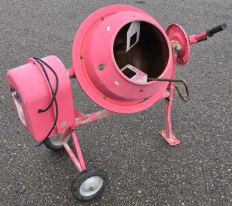 Central Machinery Portable Cement Mixer - 32"H x 42"L