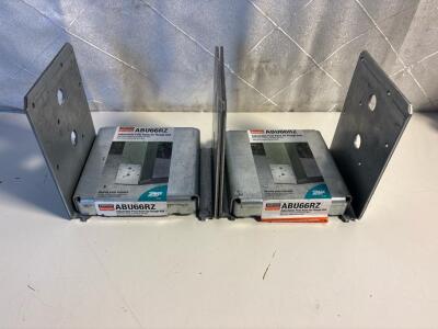 (2) Simpson Strong-Tie Galvanized Adjustable Standoff Post Base for 6x6 nominal lumber