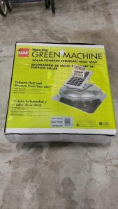 Master Flow Green Machine Solar Powered Ecosmart Roof Vent
