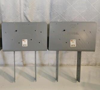 (2) Simpson Strong-Tie CCQ6 Column Cap For 6X Beam 6X Post SDS