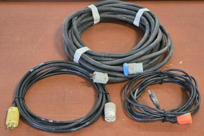 (1) Long Heavy Duty & (2) Smaller Extension Cords