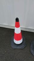 (5) Heavy Duty Traffic Cones - 2