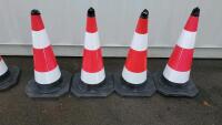 (5) Heavy Duty Traffic Cones - 4