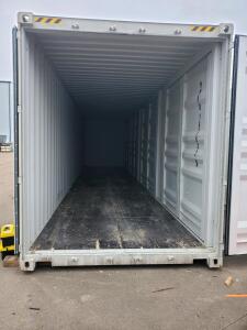 40' Conex Shipping Container With (4) Side Doors