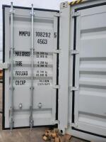40' Conex Shipping Container With (4) Side Doors - 4