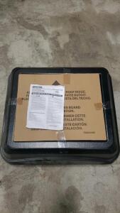 Broan 345SOBK Solar Attic Ventilator, Roof-Mount, Model 345SOXW7