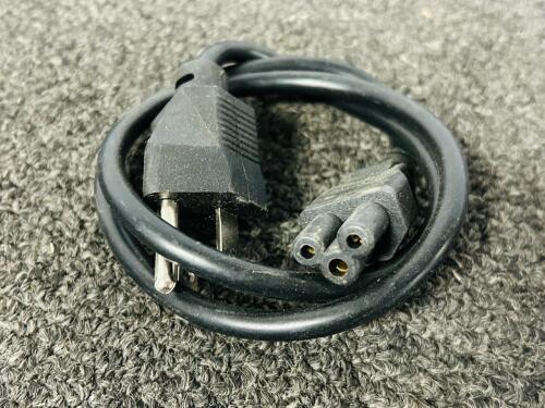 Bulk Lot of AC Power Cords &ndash; Mixed Computer & Electronics Cables (Various Lengths)