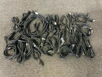 Bulk Lot of AC Power Cords &ndash; Mixed Computer & Electronics Cables (Various Lengths) - 2