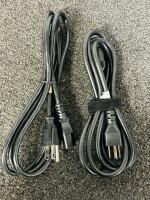 Bulk Lot of AC Power Cords &ndash; Mixed Computer & Electronics Cables (Various Lengths) - 4