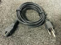 Bulk Lot of AC Power Cords &ndash; Mixed Computer & Electronics Cables (Various Lengths) - 5