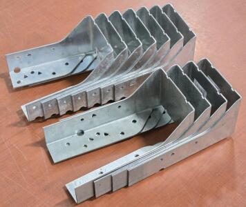 (4) 2"x8" & (7) 2"x6" Simpson Strong-Tie Concealed Double Face Mount Hangers