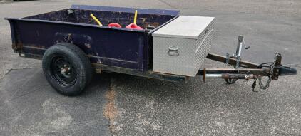 2001 SPECI BOX TRAILER -(143" Utility Trailer W/ Tool Box)