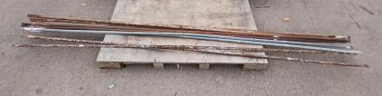 (8) Scaffold Bars -131"