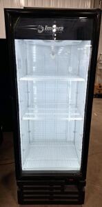 (1) Imbera Commercial Display Refrigerator Unit W/ Adjustable Shelves