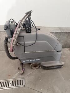 Nobles SS2001 Walk-Behind Floor Scrubber, 24V, Battery-Powered