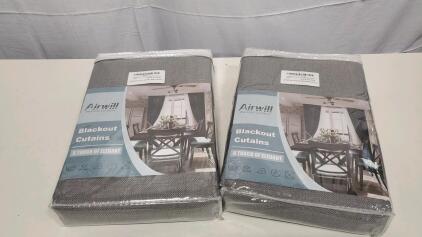 (2) Airwill Blackout Curtains