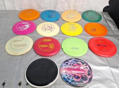 (14) Assorted Disc Golf Clubs