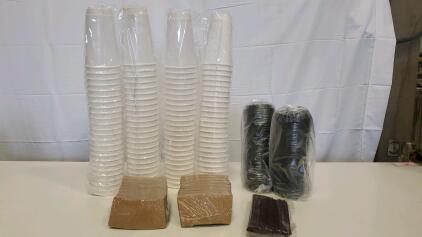 16Oz Coffee Cups and Lids