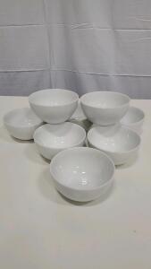 (8)Studio Nova Tivoli White Bowls