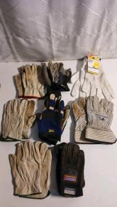 (8) Assorted Gloves