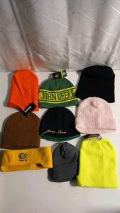 (9) Assorted Beanies