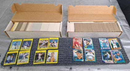(2) Boxes Of Assorted Baseball Trading Cards
