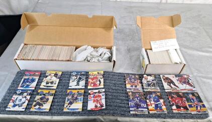 (2) Boxes Of Assorted Hockey Trading Cards