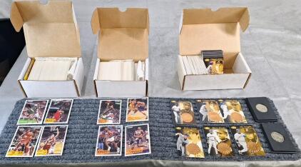 (2) Boxes Of Assorted Baseball Trading Cards & (1) Box Of Assorted Baseball Trading Cards