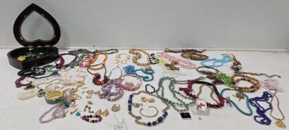 Large Costume Jewelry Lot
