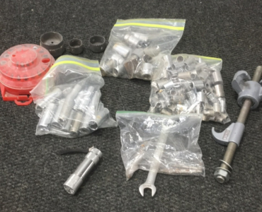 (3) Bags Of Sockets, (4) Holesaws, And More