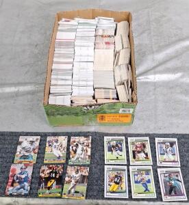 (1) Box Of Assorted Football Trading Cards