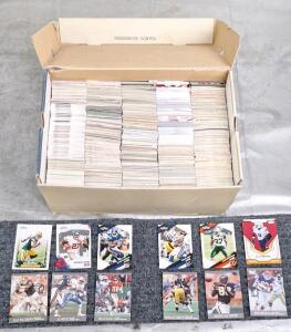 (1) Box Of Assorted Football Trading Cards