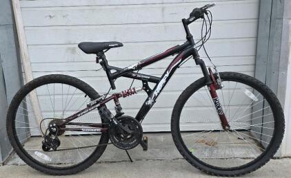 Huffy Rock Creek 26" 18-speed Bike, black