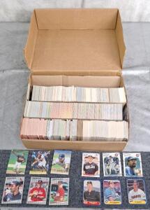 (1) Box Of Assorted Baseball Trading Cards