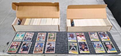 (2) Boxes Of Assorted Baseball Trading Cards