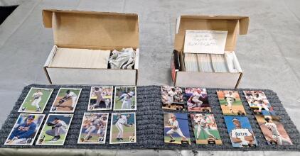 (2) Boxes Of Assorted Baseball Trading Cards