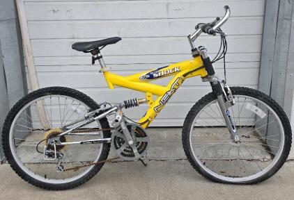 Next 24" 21-speed Ultra Shock Bike, yellow